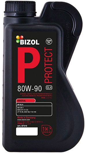 Трансмиссионное масло Bizol Protect Gear Oil GL4 80W-90 1л
