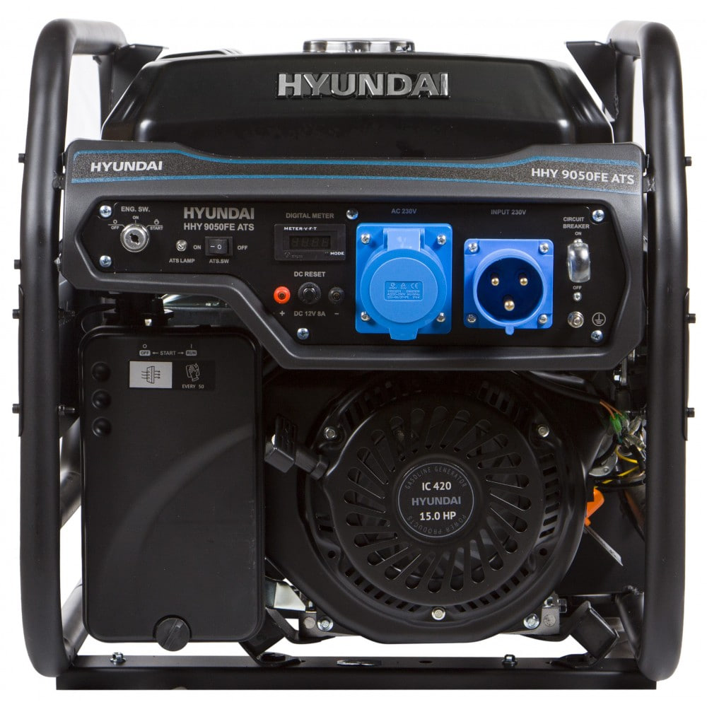 Бензиновый генератор Hyundai HHY 9050FE-ATS (6.5 кВт)