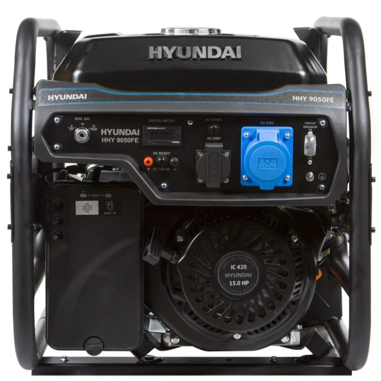 Бензиновый генератор Hyundai HHY 9050FE (6.5 кВт)