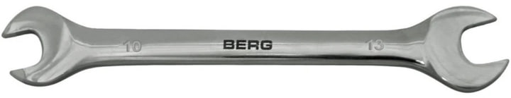 Ключ ріжковий двосторонній Cr-V 10х13 мм Berg 48-104