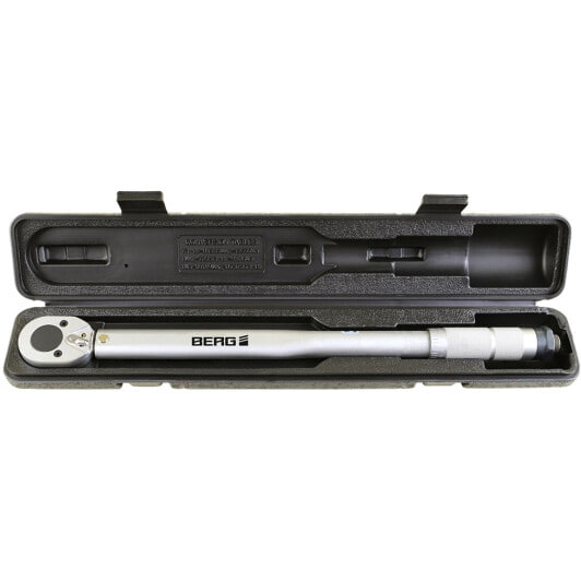 Ключ динамометрический 1/2 28-210 Nm, Cr-V" BERG 52145