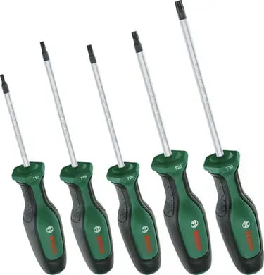 Набор отверток Torx 5 шт BOSCH 1 600 A02 BX6