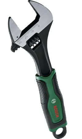 Ключ разводной 0-32 мм 8" L-230 мм BOSCH 1 600 A03 2VF