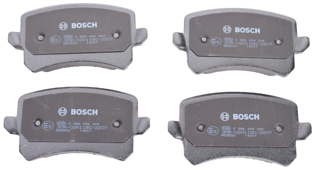 Тормозные колодки BOSCH 0 986 494 344