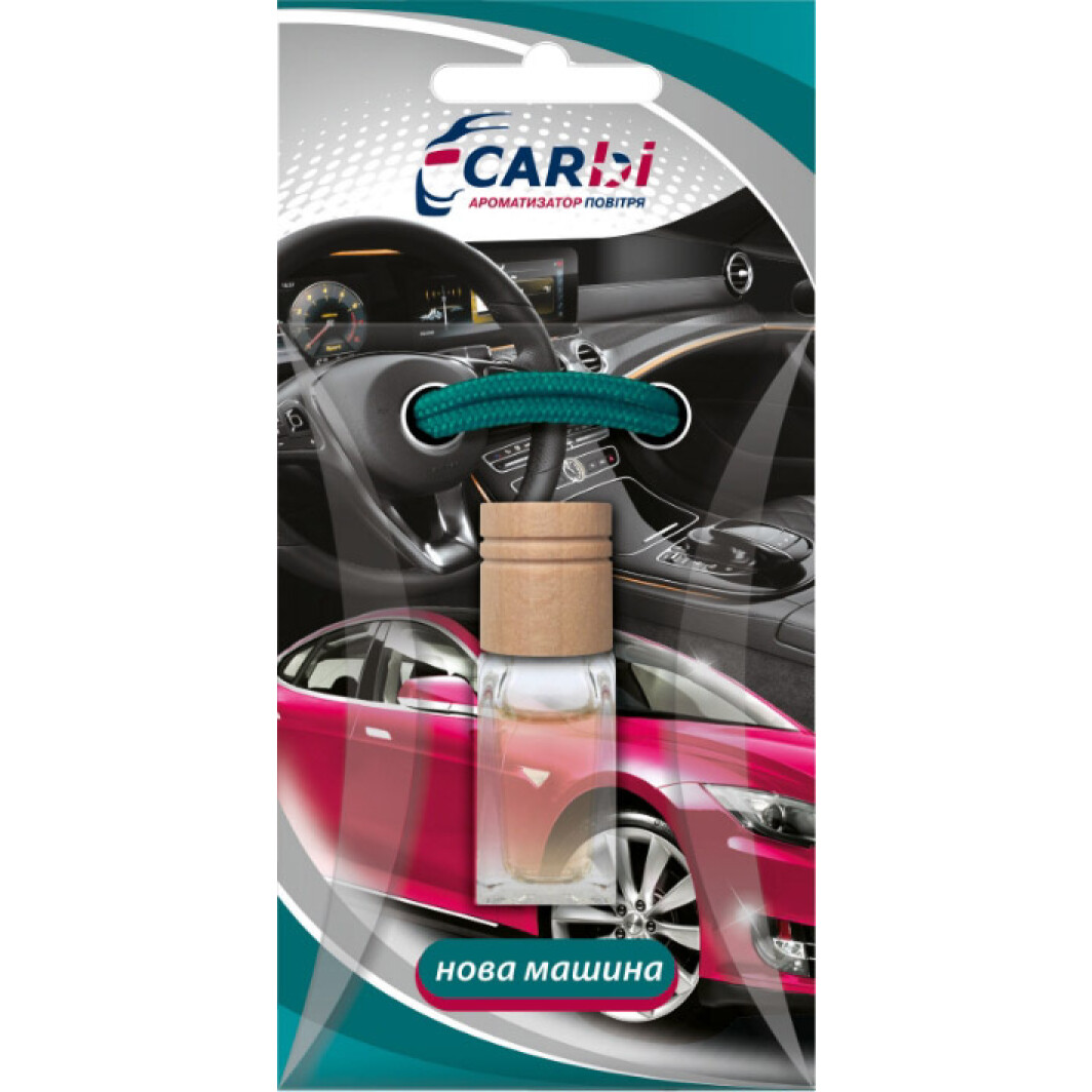 Освежитель воздуха CARBI BI0477 New Car, 5МЛ