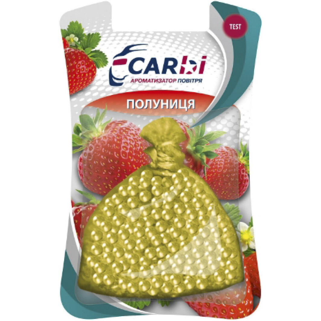Освежитель воздуха CARBI BI4895 Strawberry