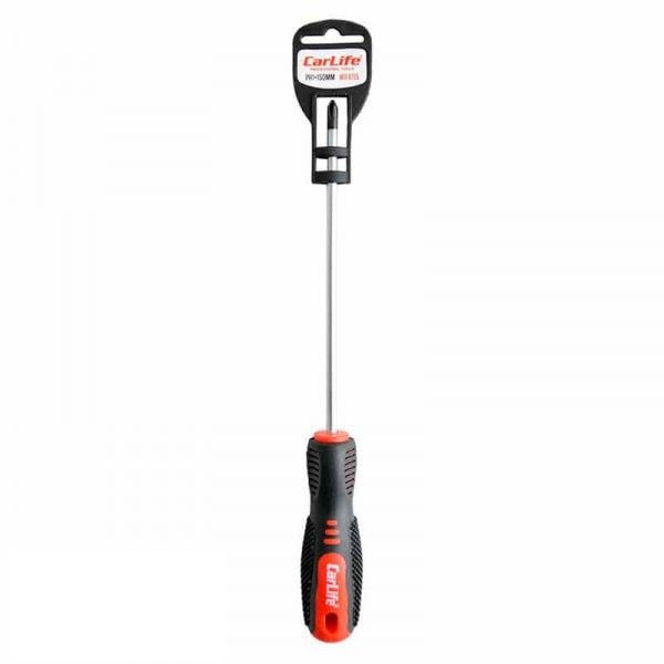 Отвертка крестовая PH1х150мм CARLIFE WR6115