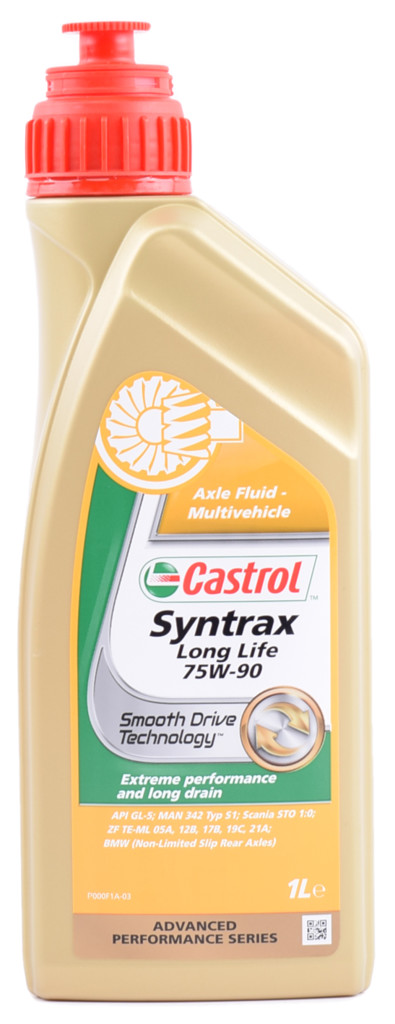 Трансмісійне масло Castrol Syntrax Longlife 75W-90, 1л