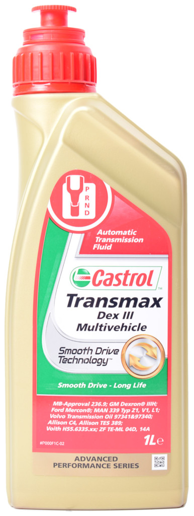 Трансмиссионное масло Castrol Transmax Dex III Multivehicle, 1л