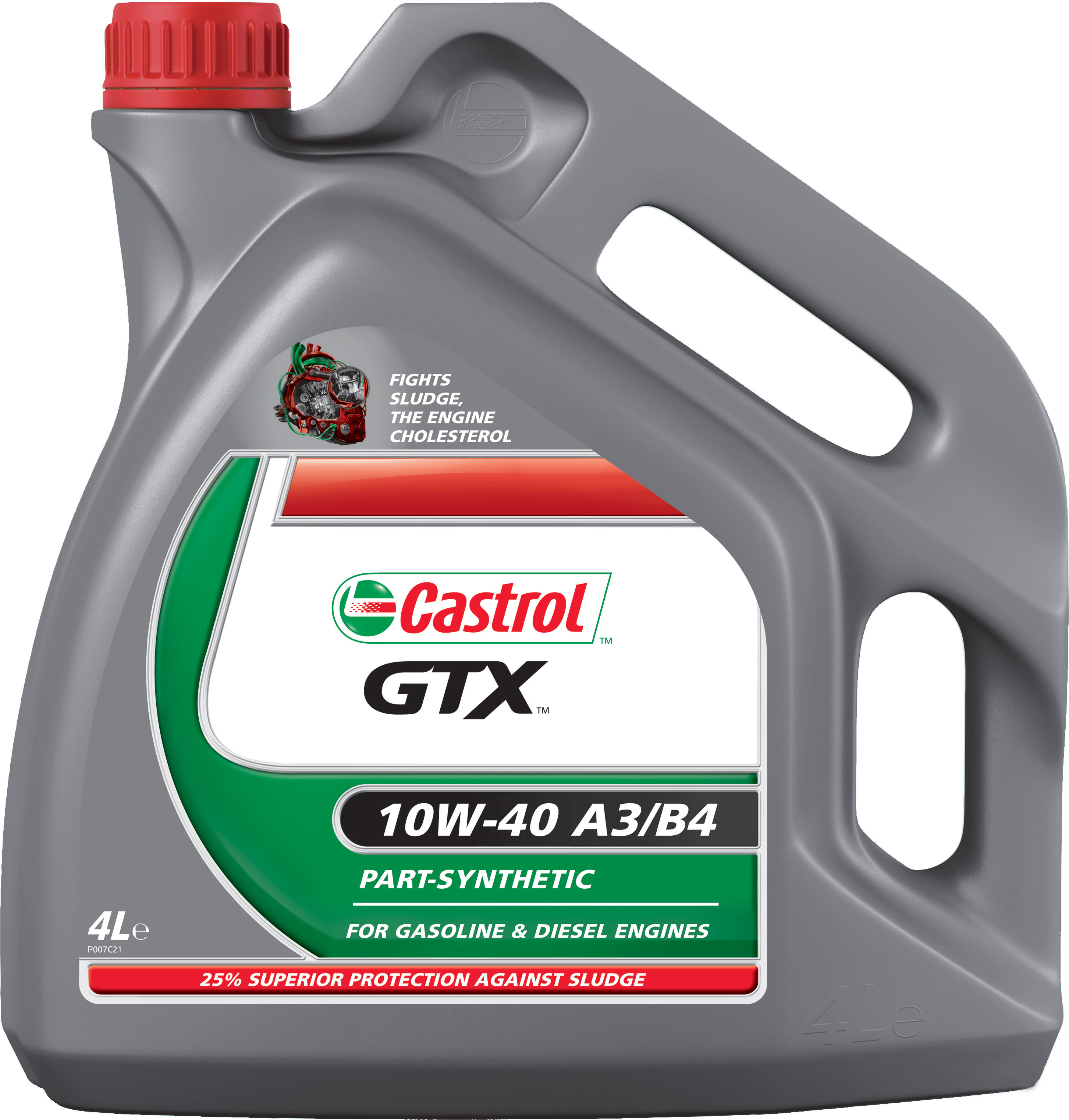 Масло моторное CASTROL GTX 10W-40 4л