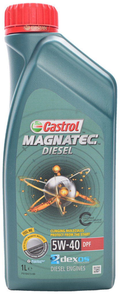 Моторное масло Castrol Magnatec Diesel 5W-40 DPF, 1л