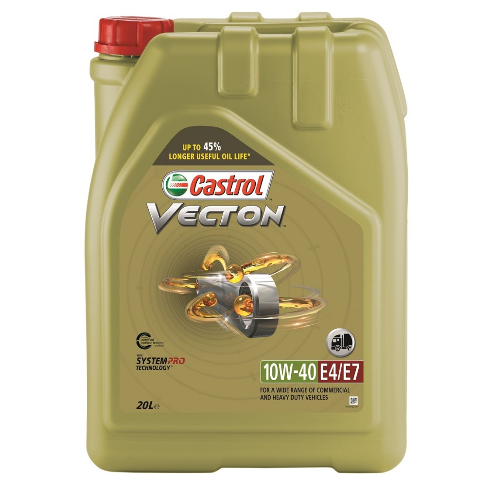 Моторна олива CASTROL Vecton 10W-40 E4/E7 20л