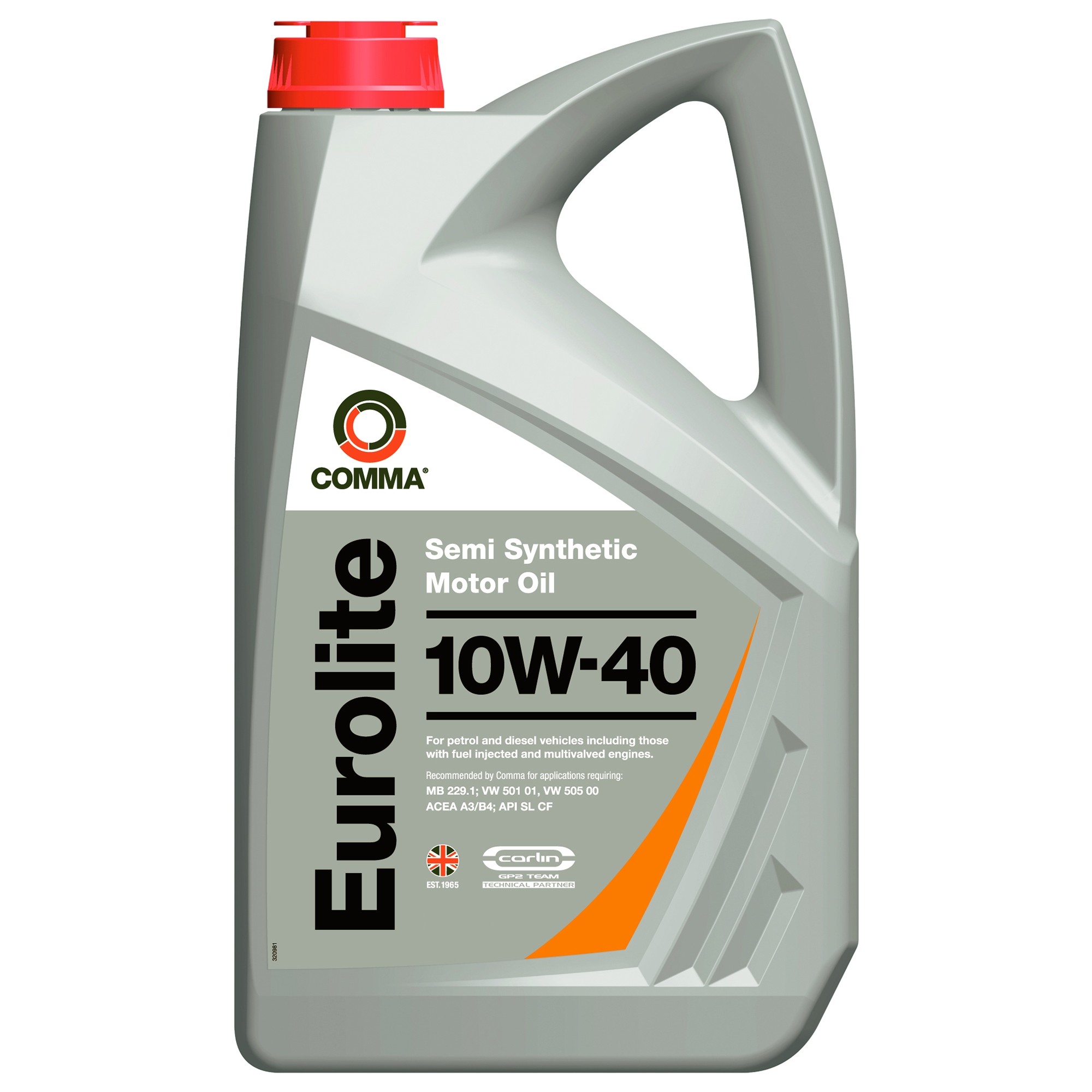 Моторна олива COMMA Eurolite 10W-40 5 л