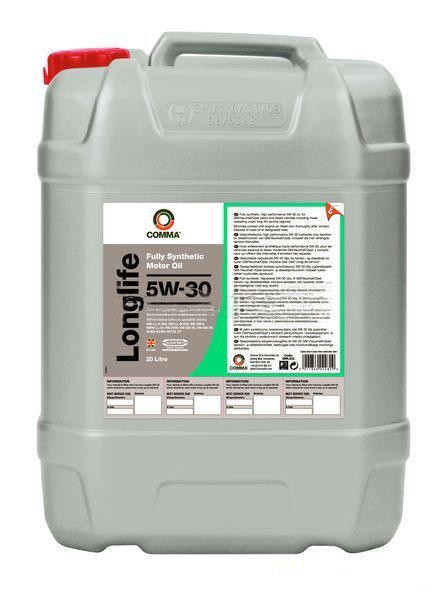 Масло моторное COMMA Long Life 5W-30 20 л