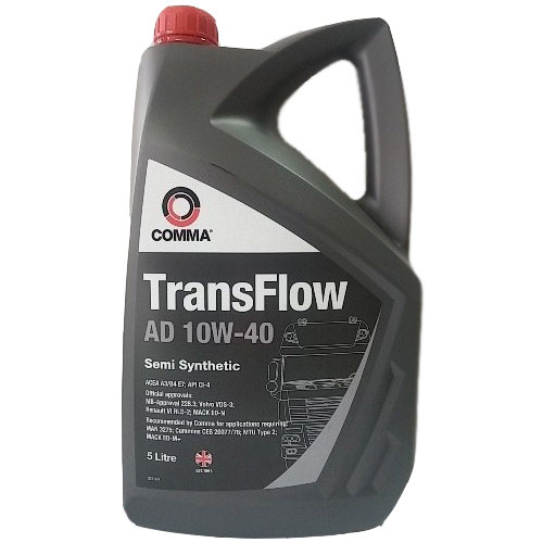 Масло моторное COMMA TransFlow AD 10W-40 5 л