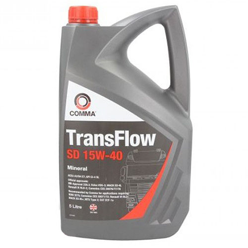 Моторна олива COMMA TransFlow SD 15W-40 5 л