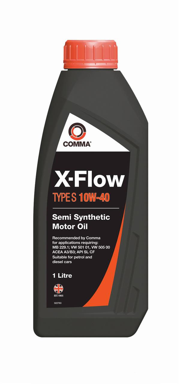 Масло моторное COMMA X-FLOW S 10W-40 1 л