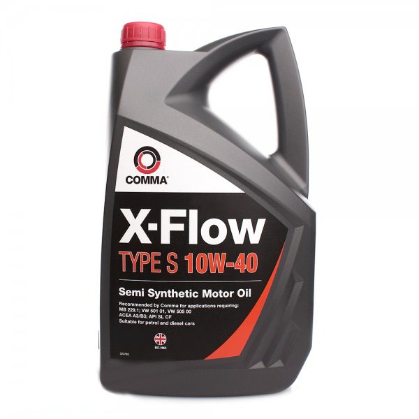 Масло моторное COMMA X-FLOW S 10W-40 5 л