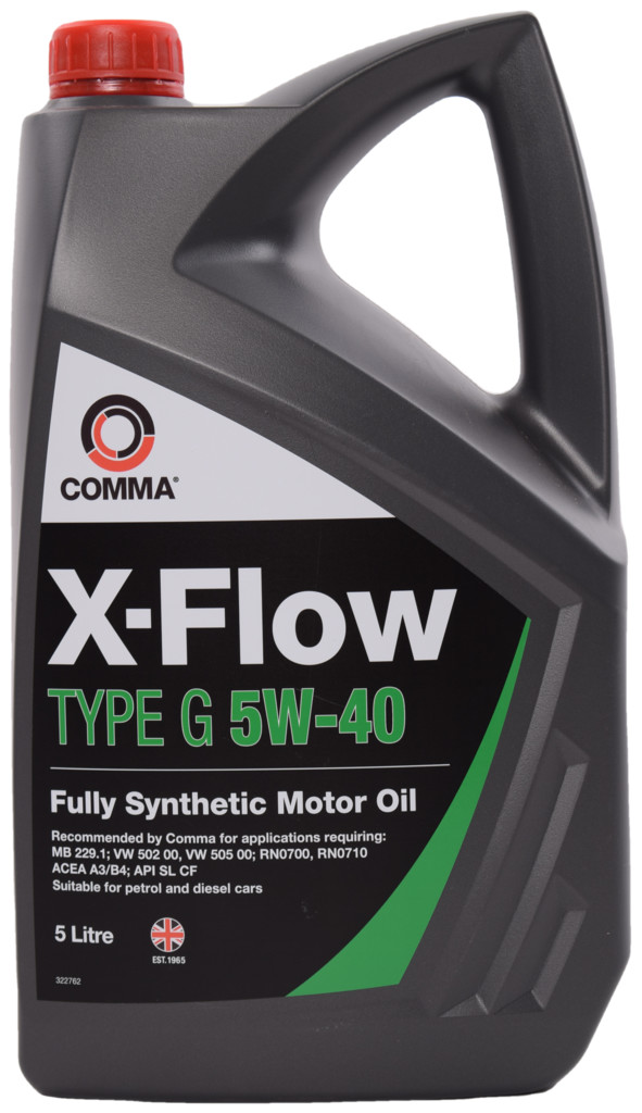 Масло моторное COMMA X-Flow G 5W-40 5 л