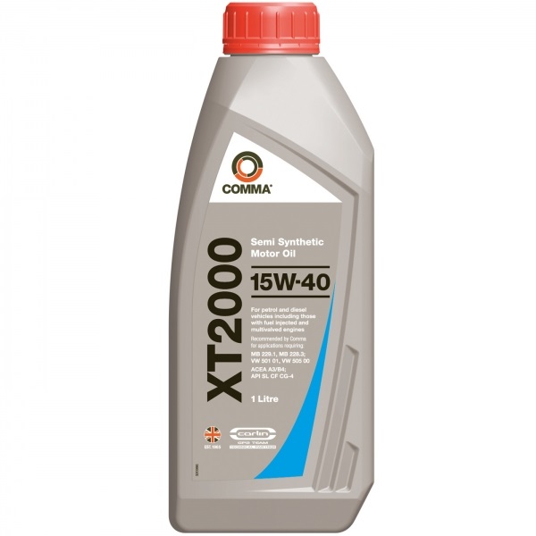 Масло моторное COMMA XT2000 15W-40 1 л