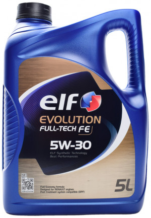 Моторное масло ELF EVOLUTION FULL-TECH FE 5W-30 5л - Фото 3
