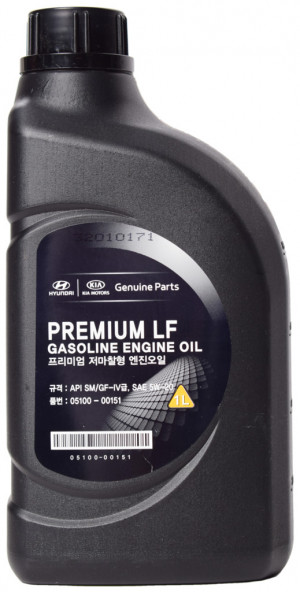 Масло моторное HYUNDAI Premium LF Gasoline 5W-20 1 л