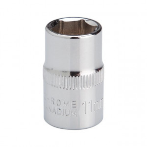 Головка шестигранная 3/8", 11×20 мм, Cr-V, STORM INTERTOOL ET-0411 - Фото 1