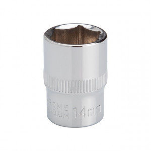 Головка шестигранная 3/8", 14×20 мм, Cr-V, STORM INTERTOOL ET-0414 - Фото 1