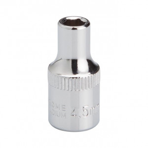 Головка шестигранная 1/4", 4,5×25 мм, Cr-V, STORM INTERTOOL ET-0433 - Фото 1