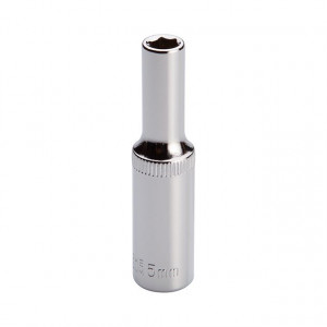 Головка шестигранная удлиненная 1/4", 5×50 мм, Cr-V, STORM INTERTOOL ET-0454 - Фото 1