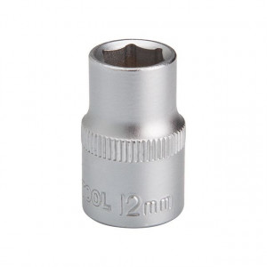 Головка шестигранная 1/2", 12мм*38мм INTERTOOL ET-2012 - Фото 1