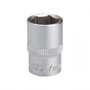 Головка шестигранная 1/2", 17мм*38мм INTERTOOL ET-2017 - Фото 1