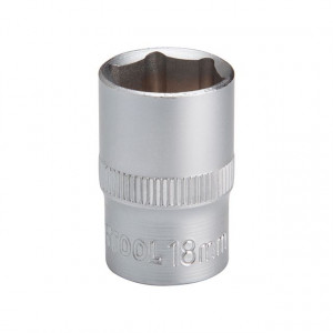 Головка шестигранная 1/2", 18мм*38мм INTERTOOL ET-2018 - Фото 1