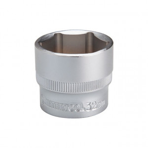 Головка шестигранная 1/2", 32мм*44мм INTERTOOL ET-2032 - Фото 1