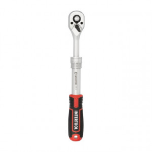 Ключ тріскачка телескопічна рукоятка, 72 зуба 3/8", Cr-V STORM INTERTOOL ET-8005 - Фото 2