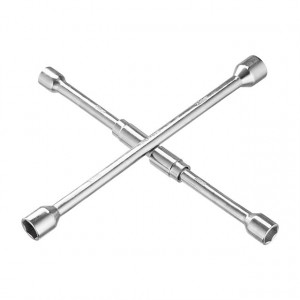 Ключ баллонный раскладной 17x19x21x23 мм INTERTOOL HT-1596 - Фото 4