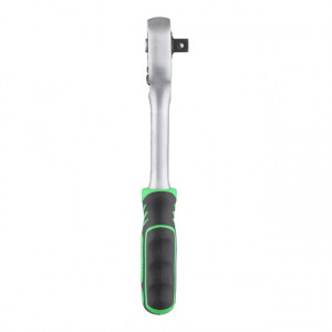 Ключ тріскачка на 72 зубця 3/8", Cr-V INTERTOOL HT-2125 - Фото 2