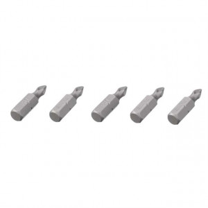 Комплект насадок викруткових PH1 1/4"*25 мм, ACR, S2, уп. 5 од., STORM INTERTOOL VT-0206 - Фото 1