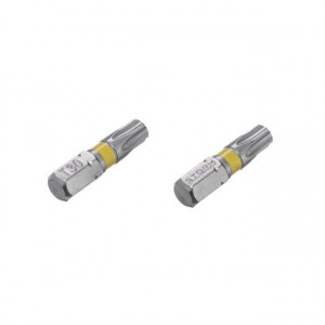 Комплект викруткових насадок Torx T30 1/4"*25 мм, S2, уп. 2 од., STORM INTERTOOL VT-0226 - Фото 1