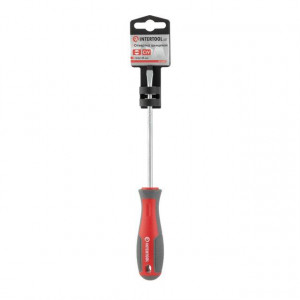 Отвертка шлицевая SL5.0*125 мм, CR-V INTERTOOL VT-3307 - Фото 4