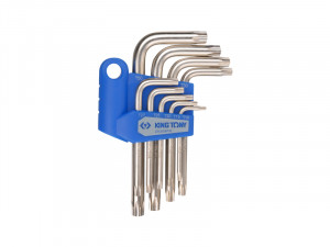 Набор ключей  Torx 9 ед. Г-образных Т10-Т50 KING TONY 20309PR