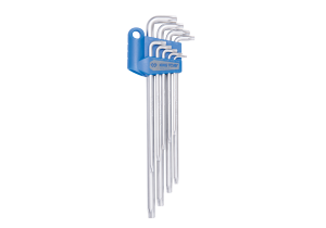 Набор ключей  Torx 9 ед. Г-образных экстра коротких Т10-Т50 KING TONY 203A19PR