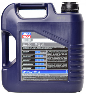 Масло моторное LIQUI MOLY SAE 10W-40 OPTIMAL 4л