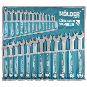 Набор ключей комбинированных MOLDER MT58126 6-32 мм, 26 ед