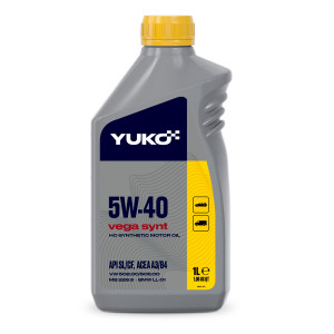 Масло моторное YUKO VEGA SYNT 5W-40, 1Л