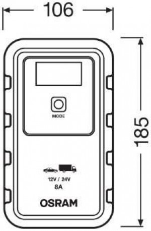 Зарядное устройство Osram OEBCS908 - Фото 1