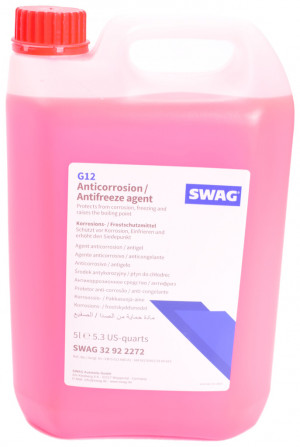 Антифриз SWAG G12 (красный) (-80 °C) 5 л - Фото 2