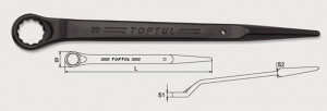 Ключ накидной TOPTUL AAAS3636 36 мм, 465 мм, односторонний ударный