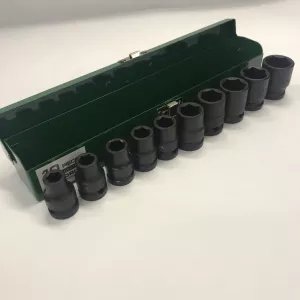 Набор ударных головок TOPTUL 1/2" 10-24мм 10ед. GDAD1001 - Фото 1