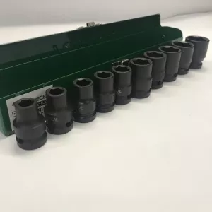 Набор ударных головок TOPTUL 1/2" 10-24мм 10ед. GDAD1001 - Фото 6